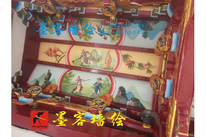 MK_QH015油畫書法