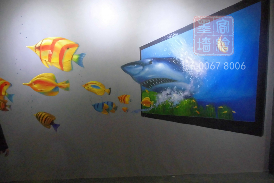 MK_QH13_3D墻繪