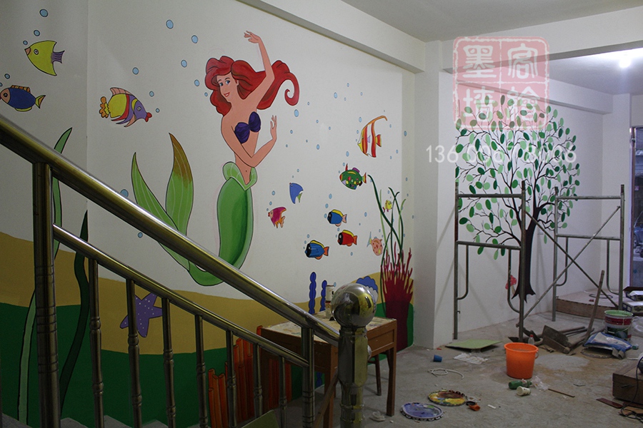 MK_QH32學(xué)校幼兒園墻繪