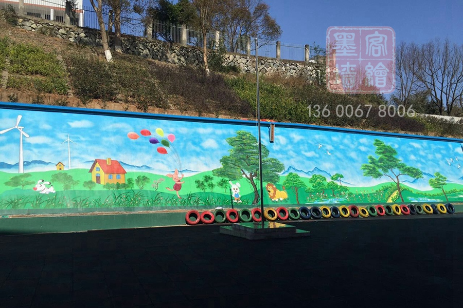 MK_QH167學(xué)校幼兒園墻繪