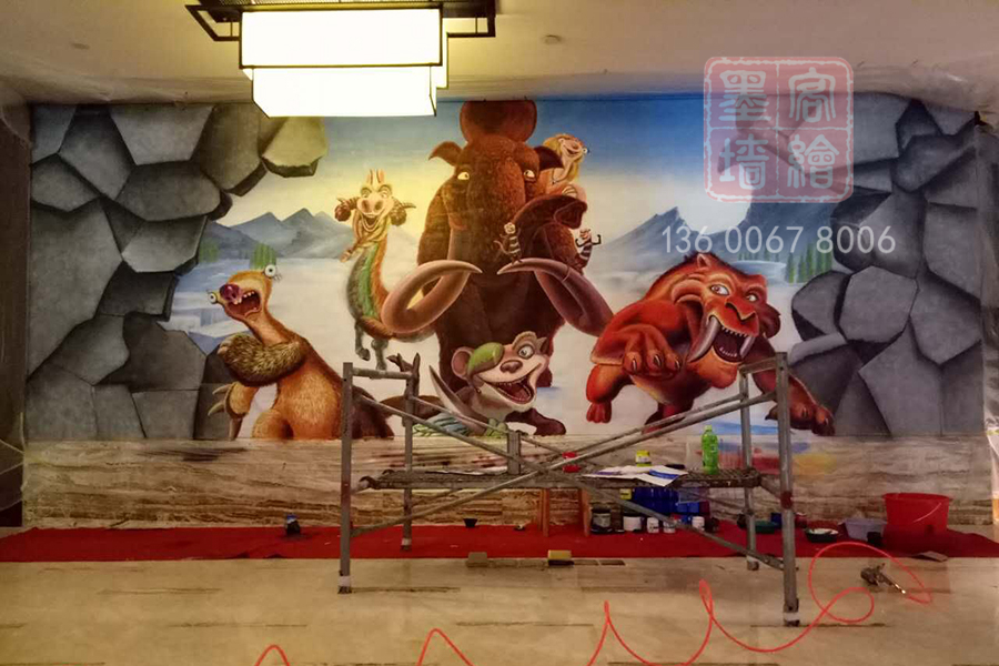 MK_QH171學(xué)校幼兒園墻繪