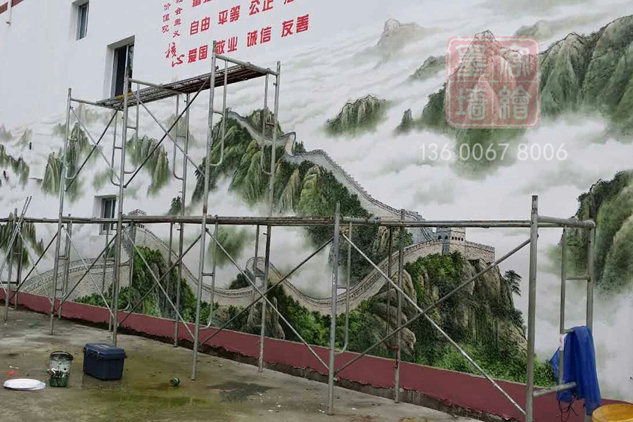 MK_QH154高墻墻繪